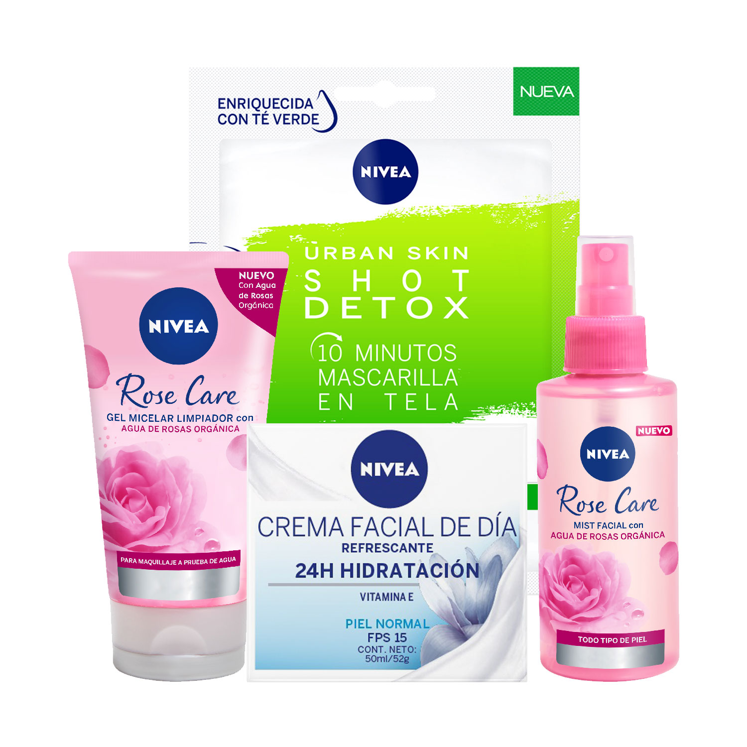 Kit Rutina Facial Nivea Pieles mixtas a oleosas 1 X 1 U Leburé