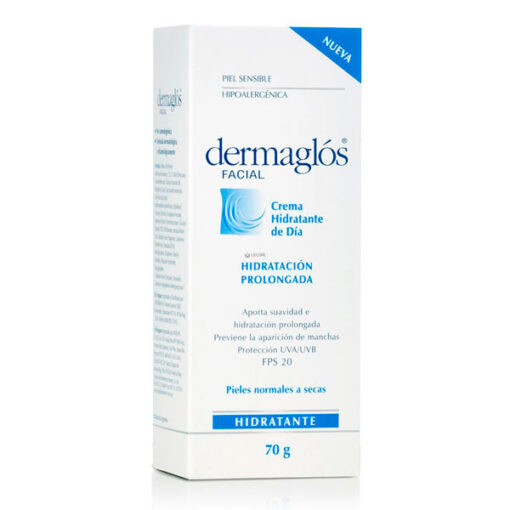 Crema Dermaglós Hidratante de Día Prolongada X 70 Gr