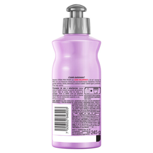 Crema Para Peinar Elvive Hidra-Hialuronico X 250 Ml - Imagen 2