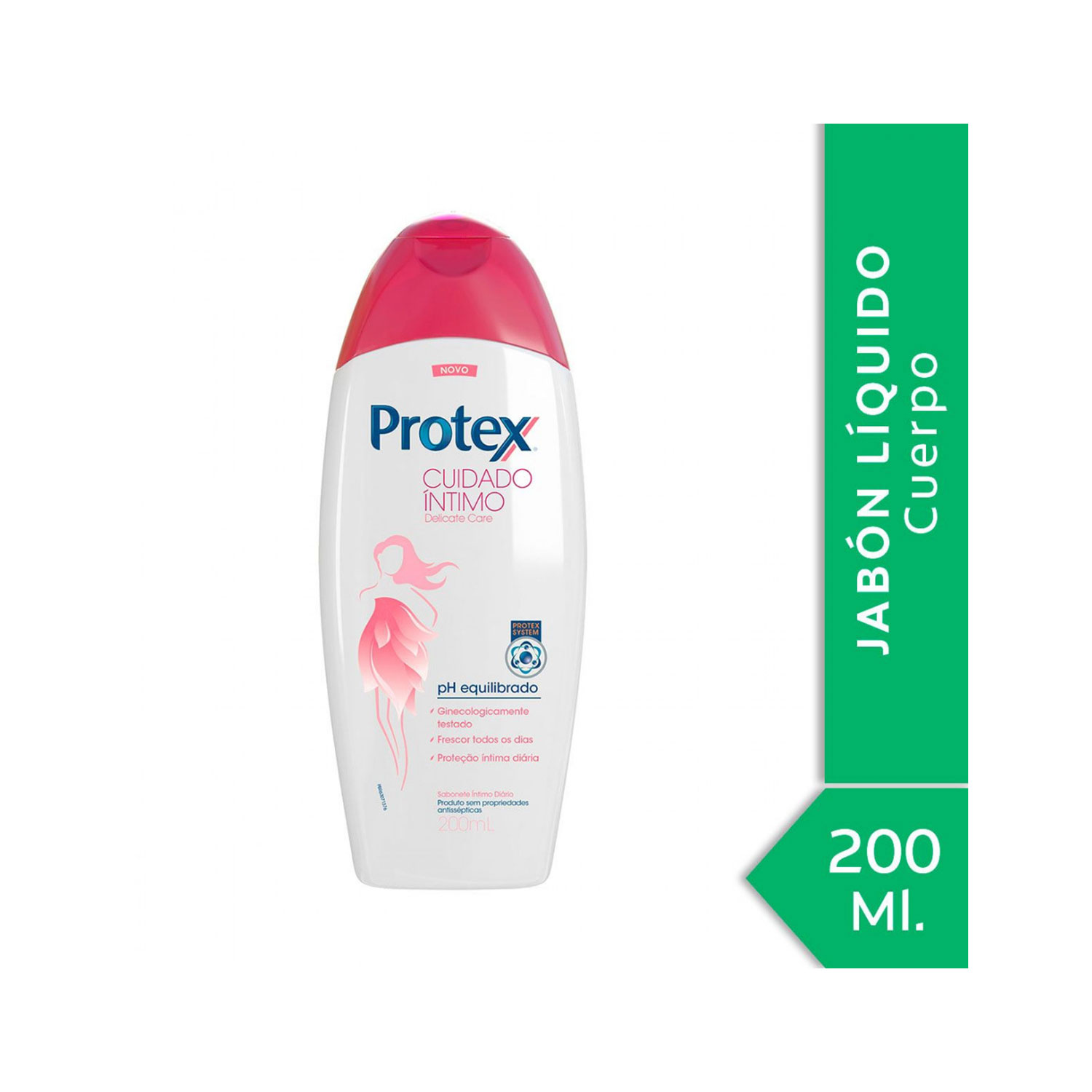 Jabón Líquido Protex Cuidado Íntimo Ph Equilibrado X 200 Ml Leburé 4998