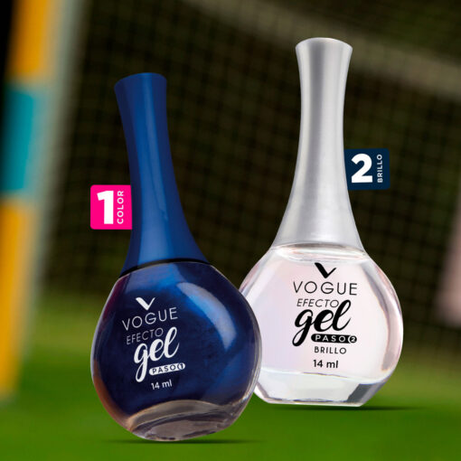 Exhibidor Esmalte Efecto Gel Vogue Selección Latina  X 20 U - Imagen 5